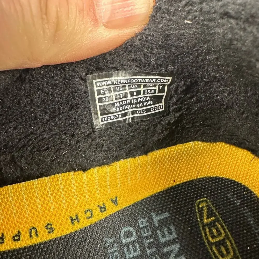 Keen Kids Black and Gray Slip-On Cozy Winter Clogs